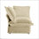 Canapé Koala avec un coussin, une assise confortable et élégante pour les salons modernes.