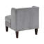 Mobilier de salon moderne en tissu de velours côtelé avec coussin décoratif-599432402