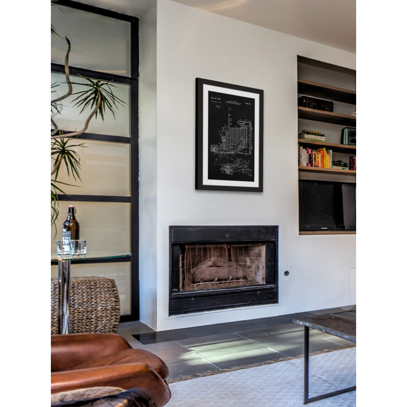 Steve King - Single Picture Frame Print, 61cm H x 41cm W x 3.81cm D