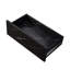 Table basse haute DEL 14,57 po, tables basses modernes pour le salon, table basse avec rangement, petite table basse, table centrale en bois avec 2 tiroirs et tablette latérale ouverte-1351005198