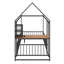 Structure de lit simple en métal avec bureau-1599530730-1599530729