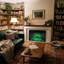Gracie Oaks 68.7 " W Recessed Wall Mounted Electric Fireplace with BTU 5118