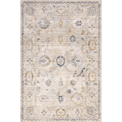 Jasonna Indoor/Outdoor Machine Washable Area Rug