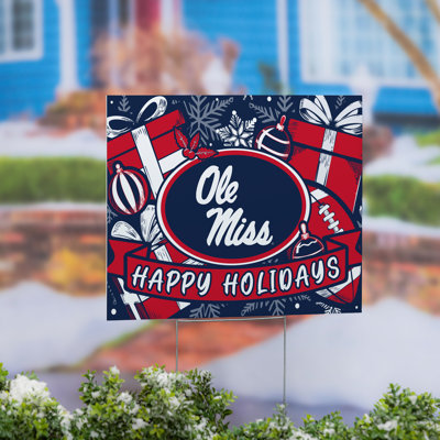 Enseigne de cour de l'Université du Mississippi, fête