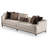 La Francaise 105'' Square Arm Sofa-92575482