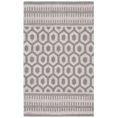 Cela Hand Tufted Performance Geometric Rug