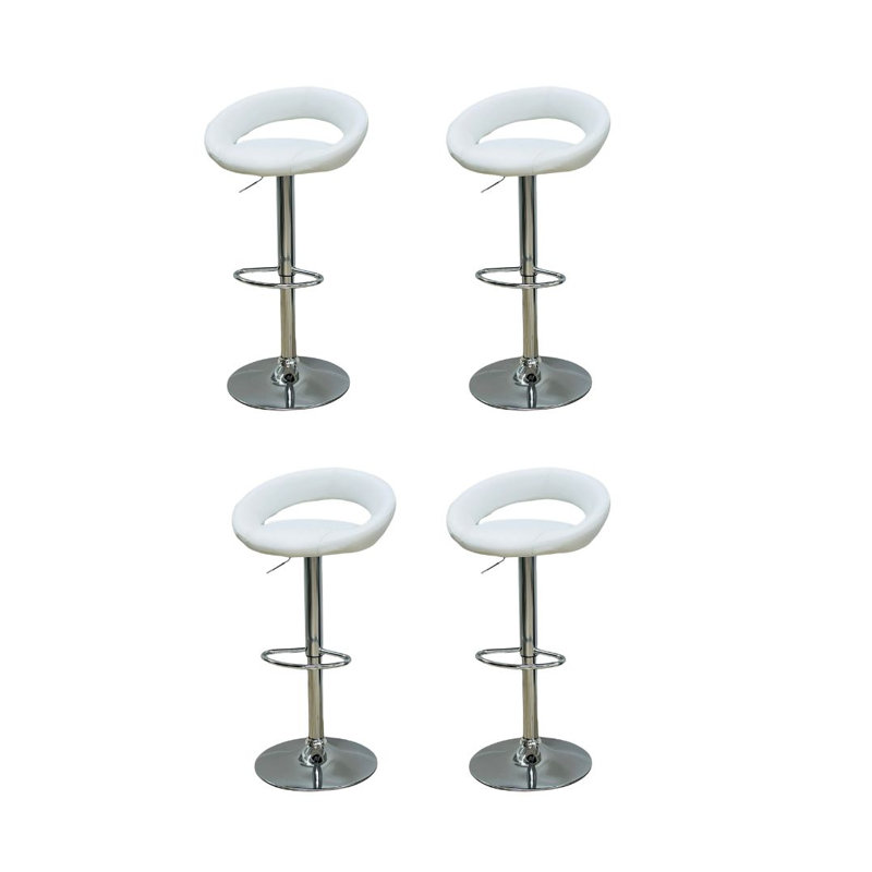 Tabouret Nylea, 4, Blanc