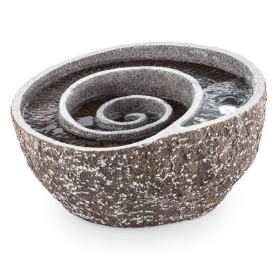 Weather Resistant Floor Fountain with Light
