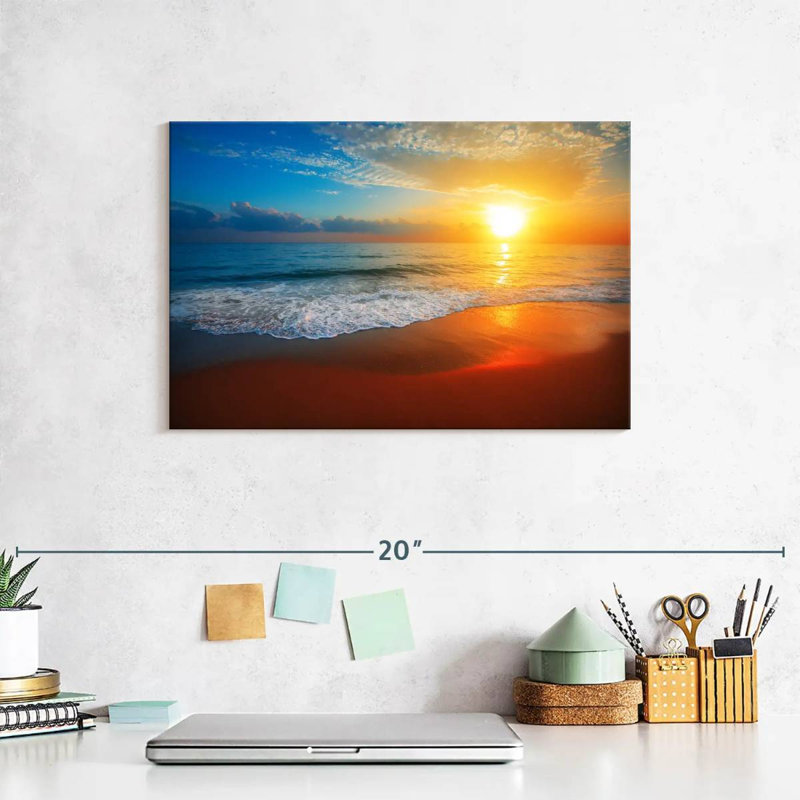 Gillard Simple Sunset Beach, 8" H x 12" W