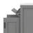 24"Bathroom Vanity Combo With Ceramic Sink, Undermount Bathroom Sink Cabinets With Flip-Out Drawer, Soft-Closing Doors