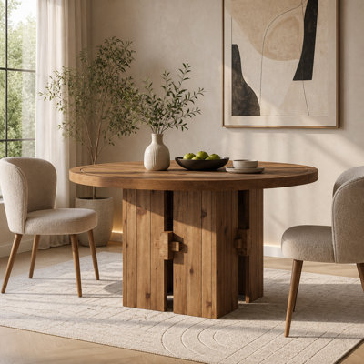 47" Solid Wood Dining Table