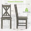 Cann 44cm H Solid Wood Side Chair in Grey