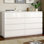 Commode double 8 tiroirs l 55,1 po Ato