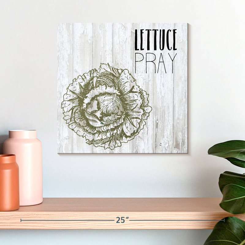 Ketti Witty Vegetables I, 39" H x 39" W