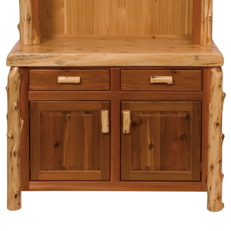 Fireside Lodge Cedar Log 48-inch Buffet - Natural