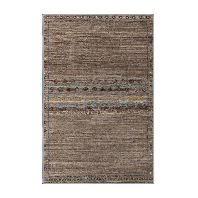 Abstract Indoor Rug, Rectangle 7' x 10'