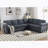 Sleeper Sofa: 2 - In - 1 Pull - Out 6 - Seater L - Shaped Sleeper Sectional Riveted Sofa Bed (104'')