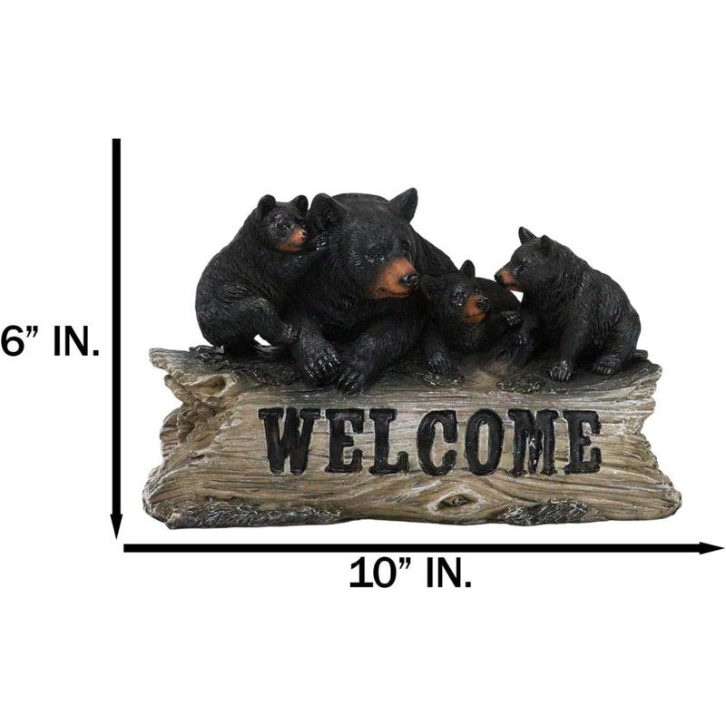 Figurine Rustic Wildlife Forest