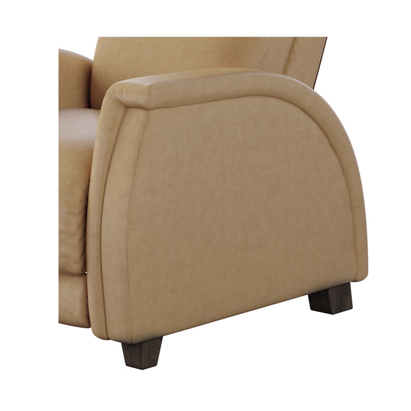 Fauteuil inclinable en cuir Venus Zero Gravity, Caramel de Milan, Appui-tête électrique