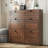 24 Pair Shoe Storage Cabinet With 2 Drawers-481476704