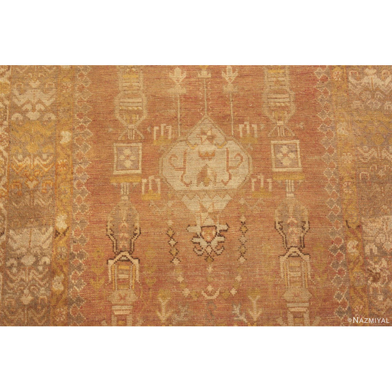 One-of-a-Kind Rectangle 3'10" x 5'9" Hand Knotted Area Rug