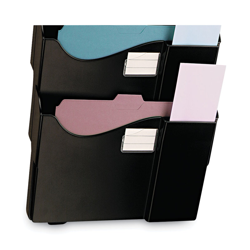 Universal® Grande Central Filing System Plastic Hanging Files Wall File Pockets