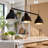Three-Light Linear Modern Island Lights for Dining Room Home Bar Kitchen Living Room