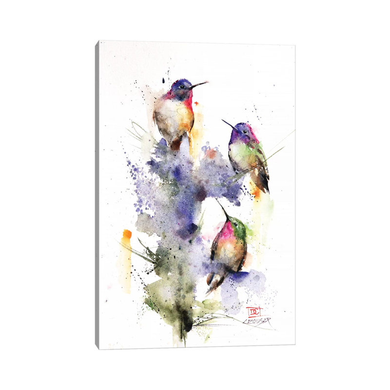 «Three's Company» - reproduction, Toile tendue, H 12 po x l 18 po x 1,5 po