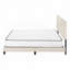 Lit plateforme en tissu d'ameublement-1230068104-1230068100