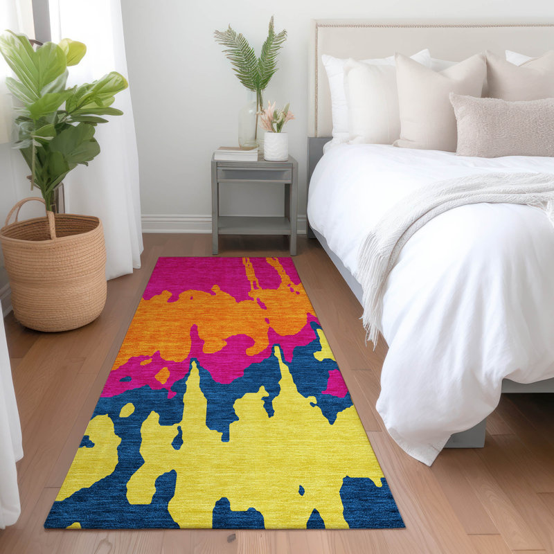  Chayden Area Rug with Non-Slip Backing, Runner 2'3" x 7'6"