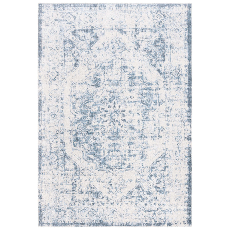 Calsbeck Performance Machine Washable Oriental Rug, Rectangle 8' x 10'