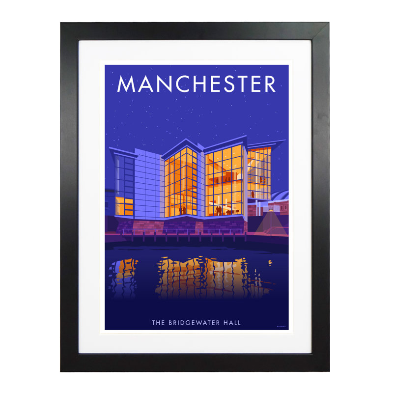 Stephen Millership - Print, 43.5cm H x 33.5cm W x 2.2cm D, Black