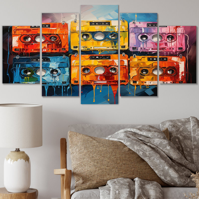 Cassette Tapes Chromatic Cassettes " Cassette Tapes Chromatic Cassettes " 5 - Pieces
