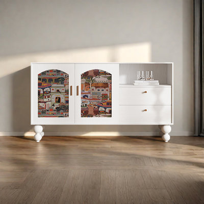 French retro design high-end sideboard cabinet