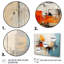 Teal Orange Bold Energy IV - Dams, art mural-1865152126-1865152127
