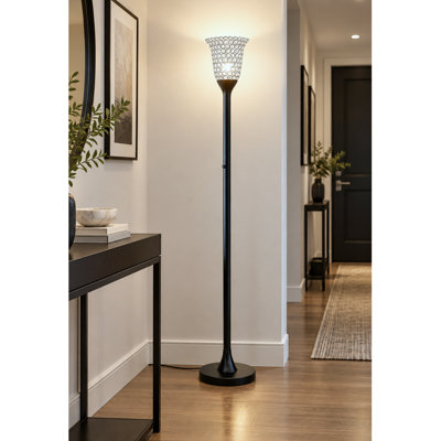 Crystals 72' Torchiere Floor Lamp