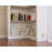 Corner bookshelf