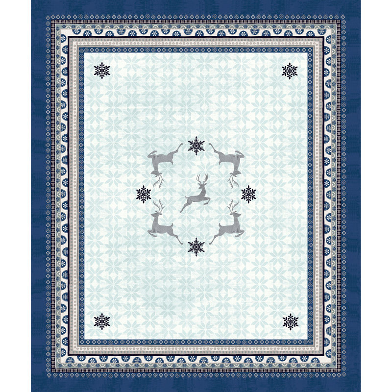  Nappe Simply Winter, L 84 po x l 70 po