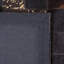 Chequered Leather Hand Woven Area Rug-20016892