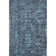 Premium Machine Washable Kelsa AMF41 Navy Rug