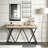 Farmhouse Console Table Sofa Table Wood Entryway Table-1670972591