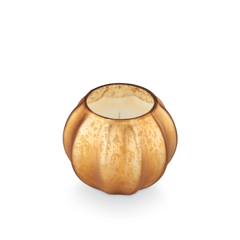 Bougie mercure citrouille Noble Holiday, feu de bois, mercure, Mercure citrouille