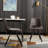 Chaucer Faux Leather Upholstered Dining Chair-488245542