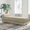 Kaylena Convertible Daybed - Fold Out Sleeper with Queen Size Memory Foam Mattress & Pillows
