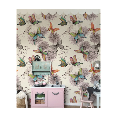 Serovpe Floral Wallpaper Roll