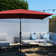 Le 10' x 6' 5" Rectangular Tilt Market Umbrella