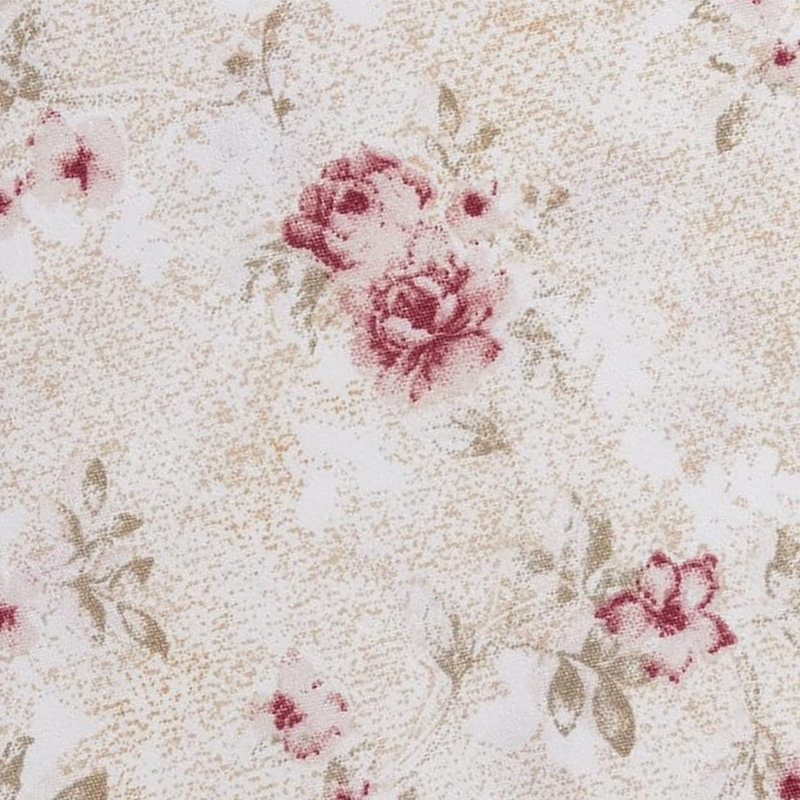 Ensemble de draps en microfibre 4 pièces Modern, California King Sheet Set with 2 Pillowcases, Kashmir Rose Floral