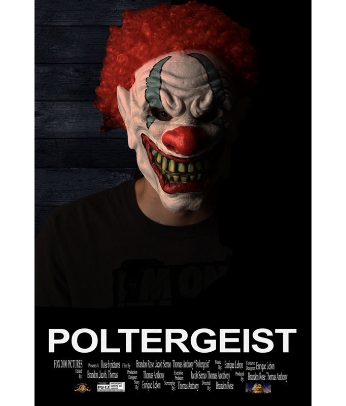 Poltergeist, 18" H x 12" W