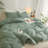  Breathable Washed Microfiber Duvet Cover Set-842419976-842419983