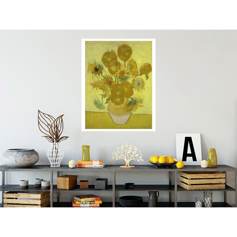 Tournesols par Vincent van Gogh - Impression giclée, H 40 po x l 32 po